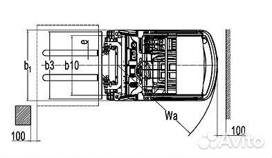 Вилочный погрузчик Noblelift FE3D18N, 2023