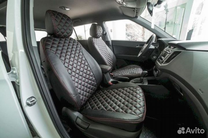 Авточехлы Хендай Санта-фе 2010г