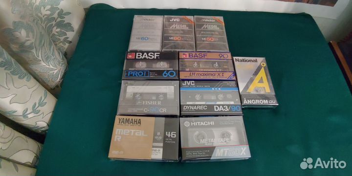 Кассеты Sharp.Sony.Citizen.Kenwood.Denon.Metall