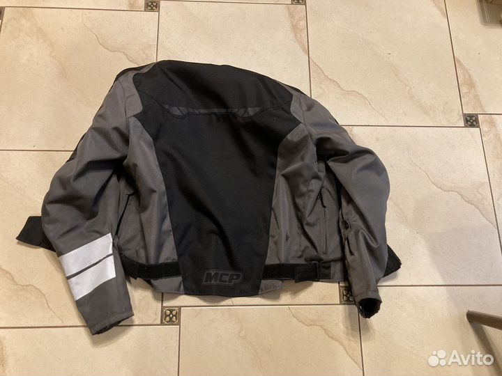 Мотокуртка мужская текстильная размер L
