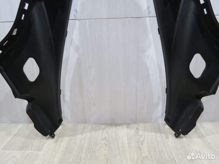 Накладка заднего порога Kia Rio 3