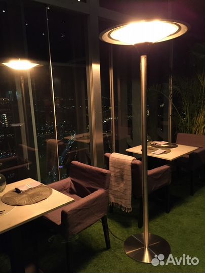 Уличный инфракрасный обогреватель электрический