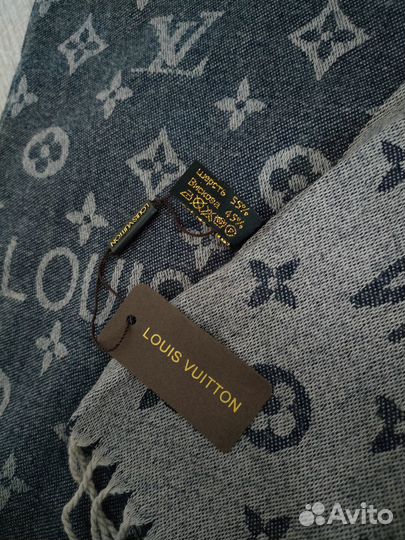 185см LV новый шарф-палантин с кисточкками