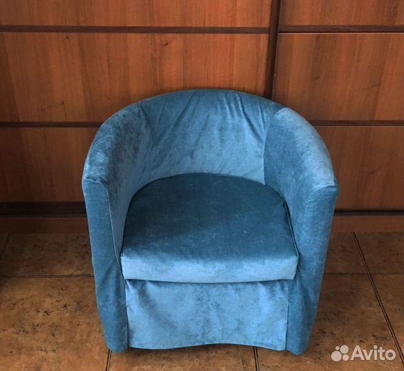 Новый чехол для кресла Сольста (икеа)