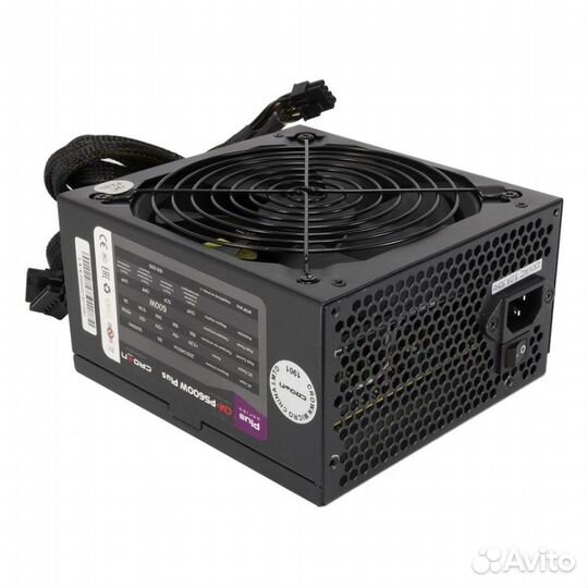 Блок питания crown 600W CM-PS600W plus