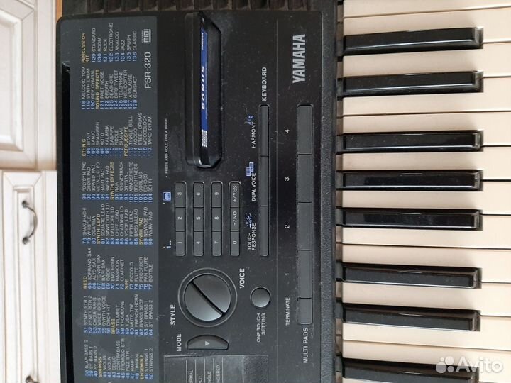 Синтезатор yamaha psr-320