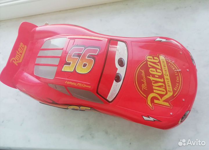 Молния маквин машинка на пульте управления