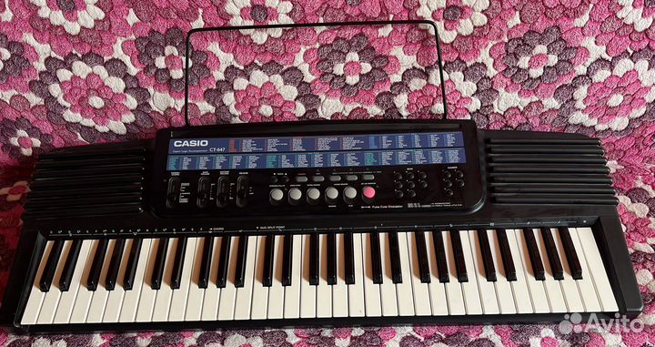 Синтезатор casio CT-647