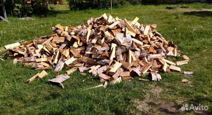 Дрова колотые Ольха