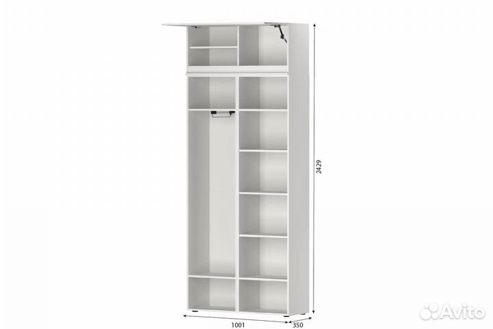 Шкаф 1 м 
