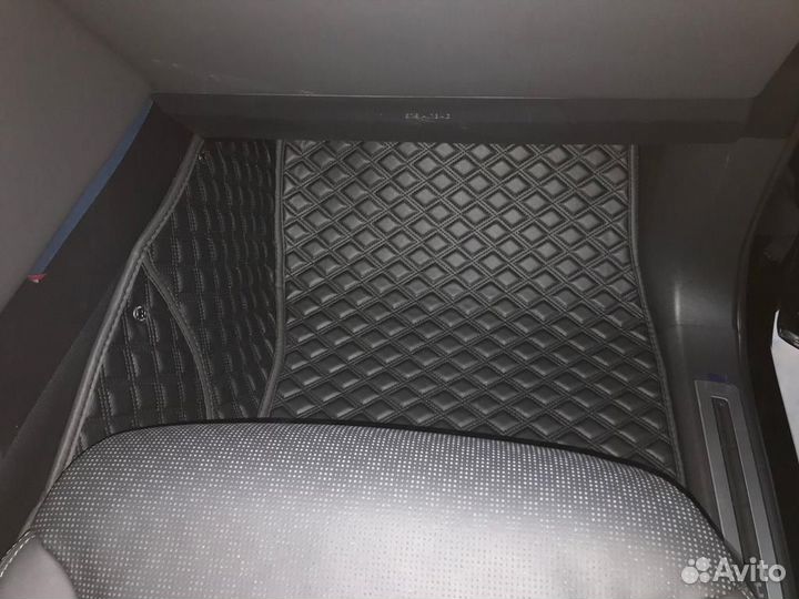 3D ковер из экокожи в салон Land Cruiser 300 Z4ZW6