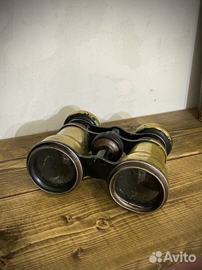 Бинокль антикварный латунь Франция