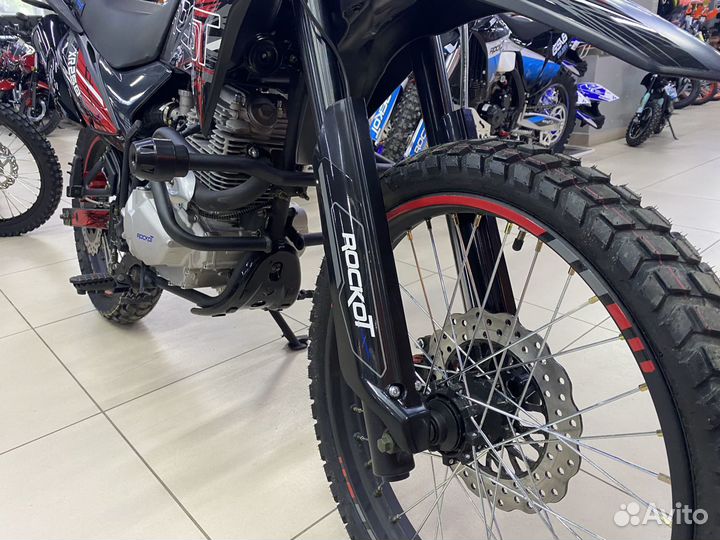 Мотоцикл тур эндуро Rockot XR250 птс черный