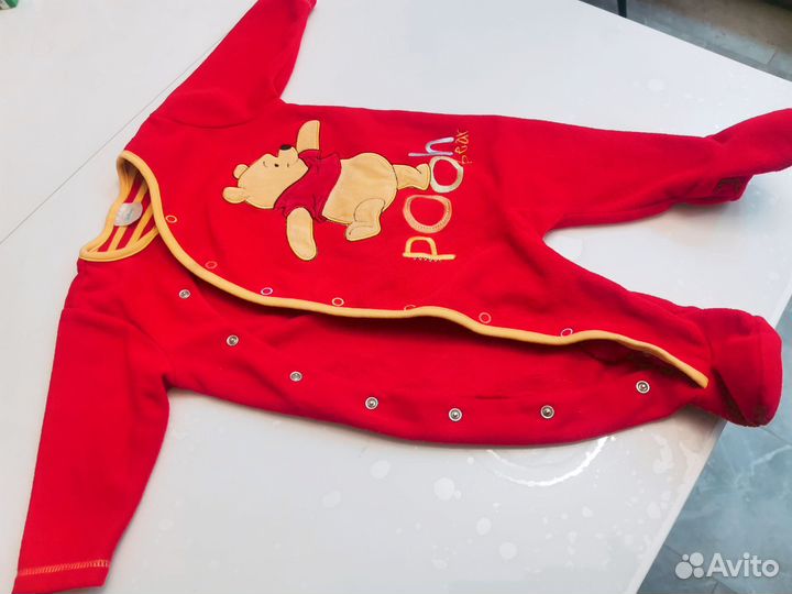 Флисовый комбинезон 68 74