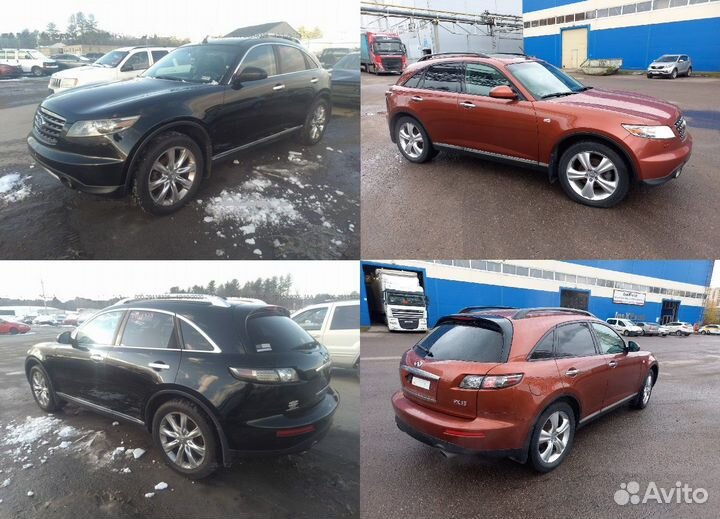 В разборе автомобиль Infiniti FX35 Fx45 S50