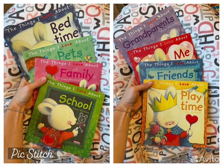 The Things I Love About. Набор книг на англ. яз