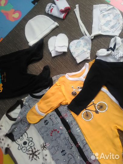 Вещи на мальчика от 0 до 74-80