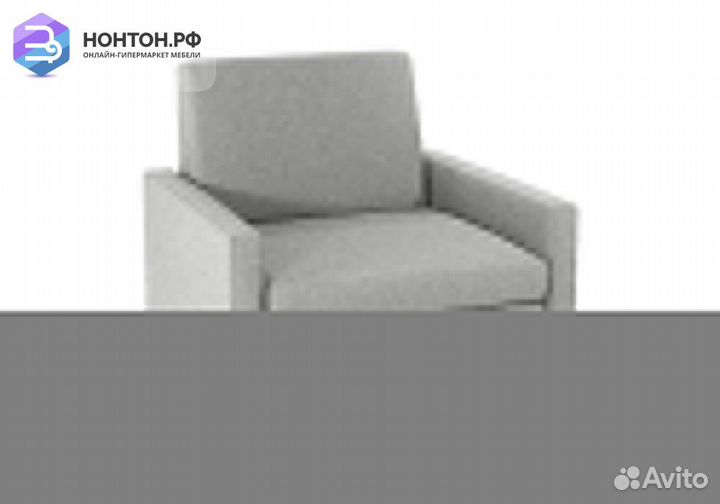 Кресло выкатное Виктория-5 жаккард светло-серый