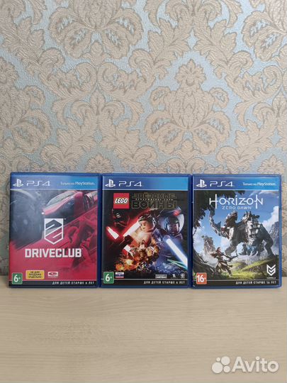 Диски на ps4