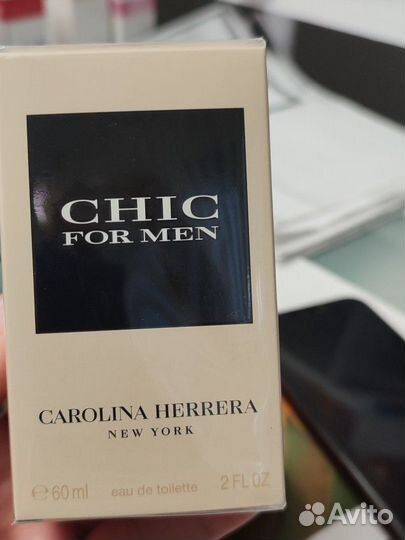 Духи оригинал carolina herrera chic For Men