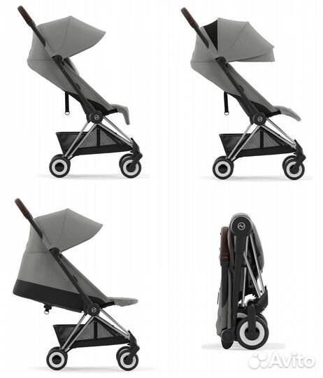 Cybex Coya Chrome Mirage Grey (Новая)