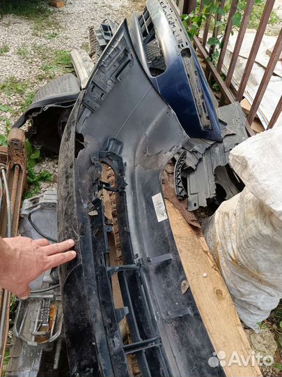 Переднии бампер рестайлинг бмв 5 е39