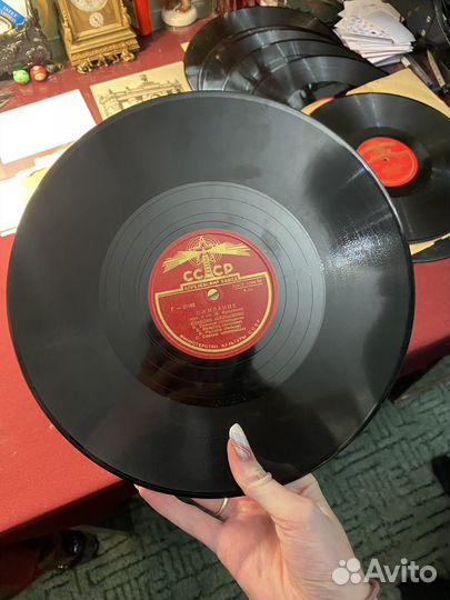 Пластинки для патефона СССР