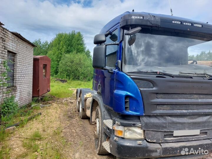 Scania P420 с полуприцепом, 2011