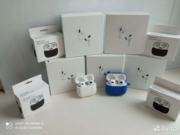 Аirpods 3 Pemium и Lux, чехол в подарок