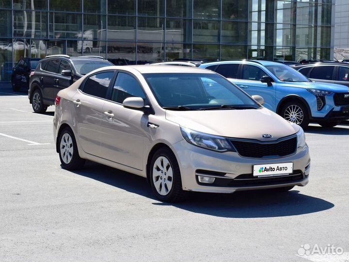 Kia Rio 1.6 МТ, 2015, 98 000 км