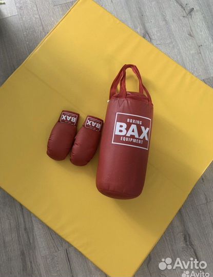 Боксерский мешок Bax детский с перчатками