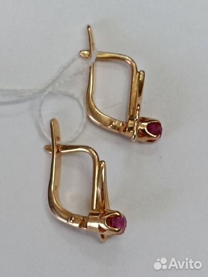 Золотые серьги (22680)