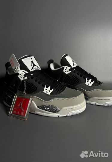 Кроссовки Air Jordan 4 Retro Fear Pack Люкс