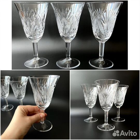 Стопки, фужеры, бокалы Хрусталь СССР
