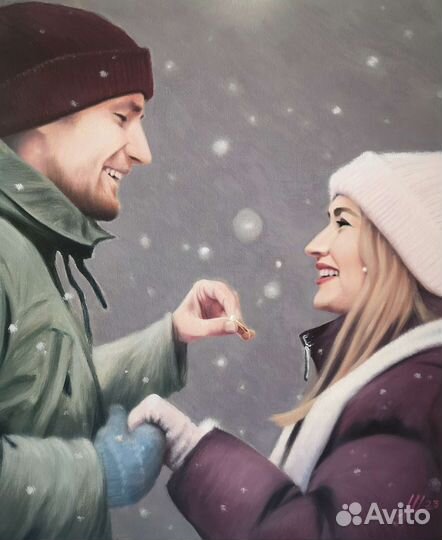 Картина портрет маслом - лучший подарок