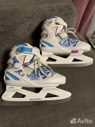 Коньки детские раздвижные 31-35