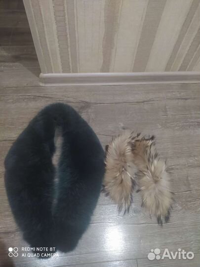 Воротник натуральный мех