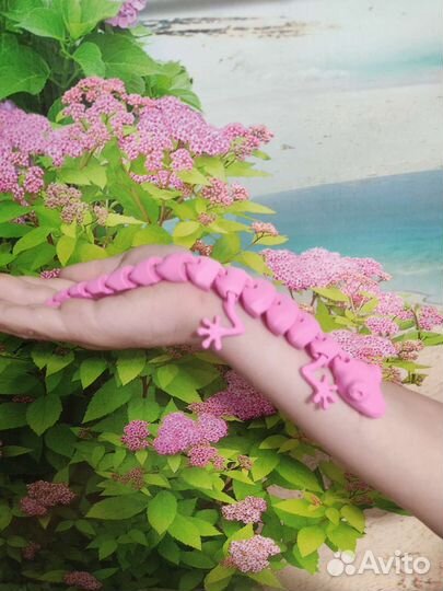 Геккон, ящерица, ящерка 3 д печать