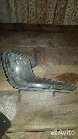 Противотуманная фара правая kia rio 3