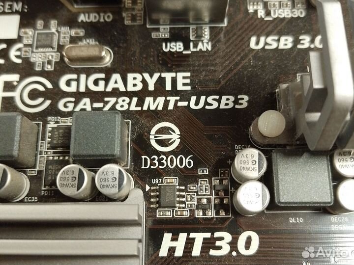 Материнская плата Gigabyte 78lmt-Usb3