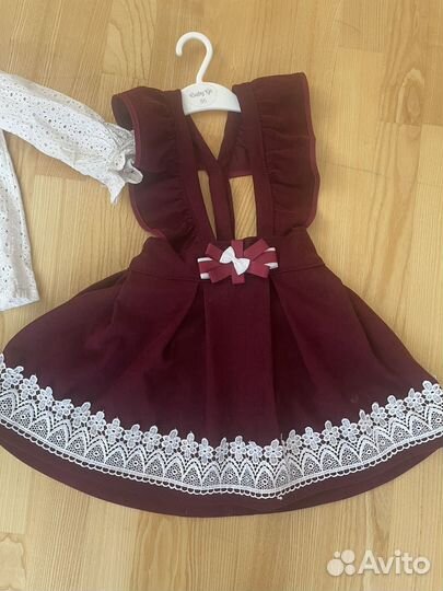 Сарафан с блузкой 104 110