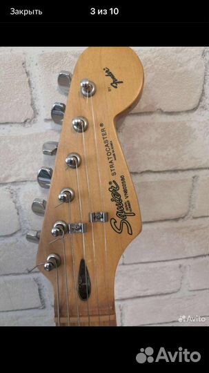 Электрогитара Fender stratocaster made in Korea