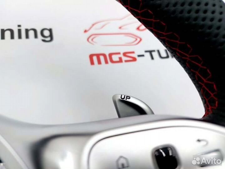 Руль 63 AMG red Mercedes E class W213 Ешка амг 238