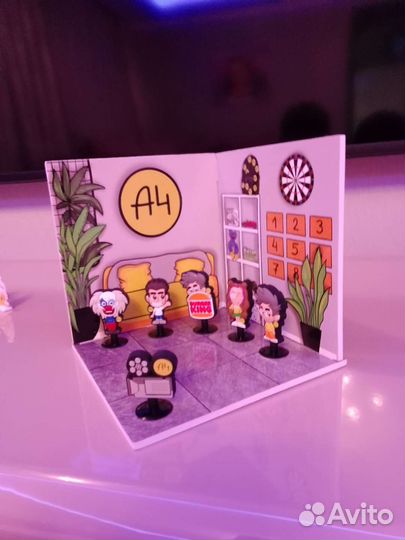 Липуны a4 6 штук+студия (раздельно не продается)