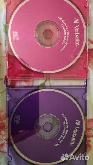 Диск CD-RW verbatim 812700MB