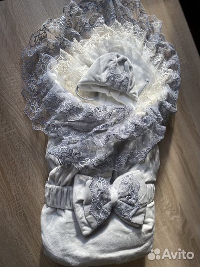 Конверт на выписку зимний новый