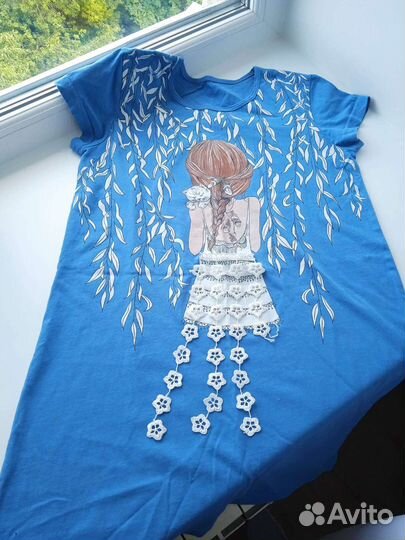 Фирменная одежда на девочку рост 146 см