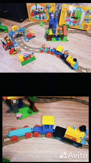 Лего свинка Пеппа, Маша и медведь, Три кота