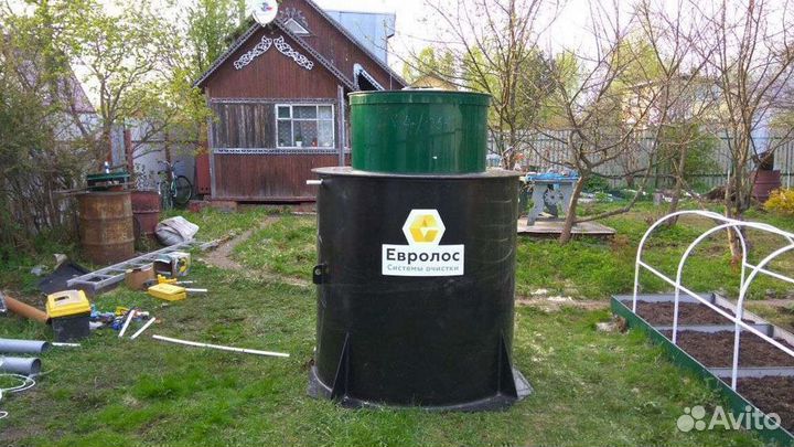 Септик для дома без откачки Евролос био 3