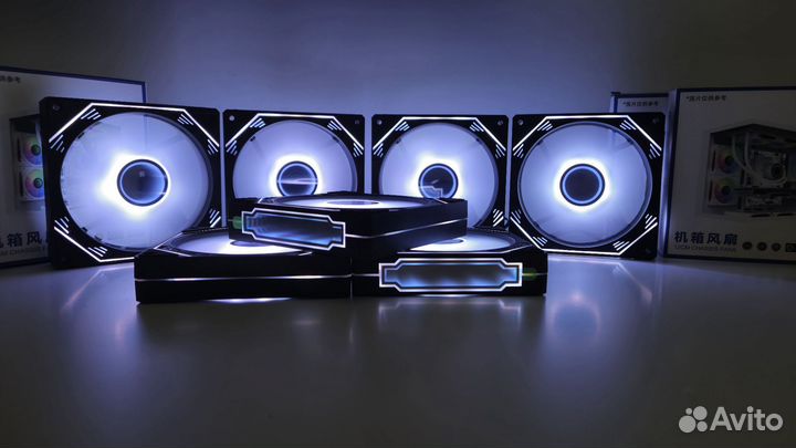 Вентиляторы argb PWM Корпусные зеркало 120 мм